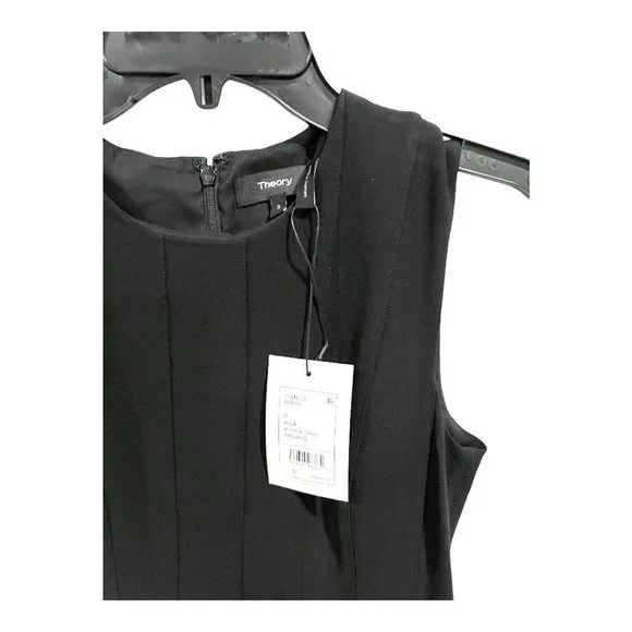 Theory Admiral Crepe Pintuck Dress - Picture 5 of 5